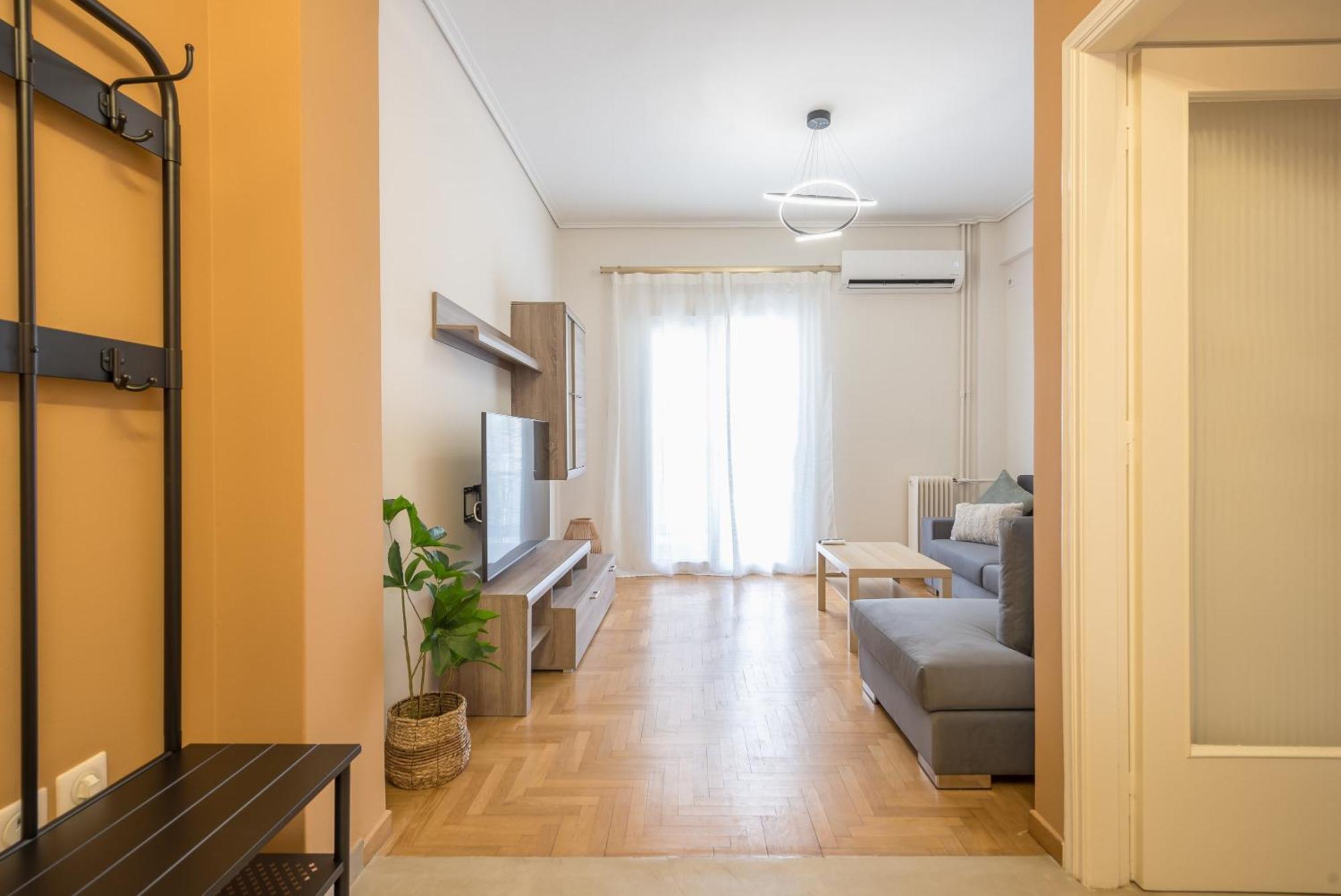 דירות אתונה Stylish 2 Bd Urban Retreat Near Panormou Metro מראה חיצוני תמונה